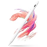 Topipop Stift für iPad (2018-2025), Ultraleicht Pencil für Apple mit Handflächenerkennung und hoher Präzision, mit Apple iPad 6.–10./A16.Generation, Pro 11'/12,9'/13', Air 3/4/5/M2/M3, Mini 5/6(WH1)