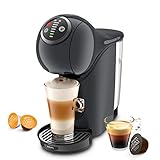 Krups KP340B NESCAFÉ Dolce Gusto Genio S Plus Kapselmaschine | Espresso Boost | Temperaturauswahl | Heiß- & Kaltgetränke |15 bar Pumpendruck | 0,8l Wassertank | 1500 Watt | Farbe Cosmic Grey