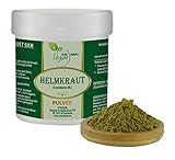 VITA IDEAL Vegan® HELMKRAUT - 4x 300g PULVER - Scutellaria lateriflora - Tagesportion 700mg HELM - Kraut, natürlich, pflanzlich & ohne Zusatzstoffe, Inklusive Messlöffel.