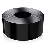 Forever Speed Rasenkante PE Rolle Glatt Kunststoff Beeteinfassung Rasenbegrenzung Beetumrandung Schwarz 10m x 10cm(LxH)