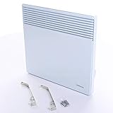 Thermoval Wandkonvektor 500W-1000W 1500W 2000W 2500W Konvektor Heizgerät Heizkörper mit Beinen inkl.Wandhalterung (2500W)