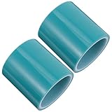 ROMISBABA Nahtloses Selbstklebendes Bastelklebeband 2 Rollen Hitzebeständig Bis 150 °C Transparentes Selbstgemacht UV Epoxidharz Klebeband für Schmuck und Scrapbooking Projekte