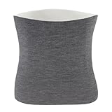 MilyaDE Winter Imitat Kaschmir Samt Nierenwärmer Rückenwärmer Hüftwärmer Damen Herren Senioren Taillenwärmer Bauchschutz Magenpflege Elastisch Taille Unterstützung, Grau XXL