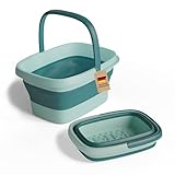 VMbathrooms Fußoase Das Original | Hochwertiges & stabiles Fußbad für wohltuende Entspannung der Füße | Fußbadewanne mit Massage-Noppen