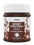 WEIDER Whey Protein Choco Creme, leckerer Schoko-Haselnuss Aufstrich mit 21% Protein, 250g