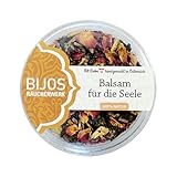 Bijos Räuchermischung Räucherwerk im 50 ml PS-Glas Balsam für die Seele