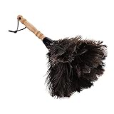 FackLOxc Duster Duster Duster Handbürstenreiniger mit Massivholzgriff für Hausarbeit