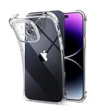 IAIYOXI Clear Case für iPhone 16 Pro Max - Kristallklarer Fallschutz in Militärqualität, Vergilbungsfreie Rüstung, stoßfeste Schutzhülle, kompatibel mit iPhone 16 Pro Max (iPhone 16 Pro Max)