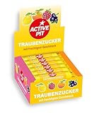 Pit Hoffmann Traubenzucker – Active Pit Traubenzucker-Rolle, leckerer Zitronen-Geschmack, schnelle Energie für Groß und Klein – 20 x 33 g