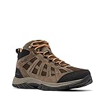 Columbia Redmond III Mid WP wasserdichte Wanderstiefel für Herren, Braun (Cordovan x Elk), 43 EU
