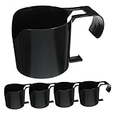 VALICLUD 6Stücke Pool Getränkehalter Auslaufsicherer Kunststoff Becherhalter mit Haken für Poolzubehör für Flaschen und Dosen zu Verwenden Praktische Lösung für Ihre