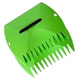 Blätterschaufeln und Krallen, Handrechen, stabile ergonomische Griffblätter, Handrechen, Gartenkralle, multifunktionale Hofschaufeln für Rasen-Schmutz