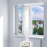 Blinngo Fensterabdichtung Für mobile Klimageräte und Abluft-Wäschetrockner 400cm Universal Window Seal for Portable Air Conditioner