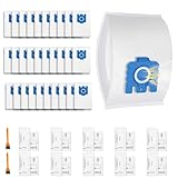 diceevil GN 3D Efficiency Staubbeutel für Miele GN Staubsauger, ersetzt Miele GN Staubsaugerbeutel mit Filtern und Reinigungsbürsten, 30 Stück