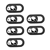 BAZEITFLOW 6 Stück Teiliges Webcam Kameraabdeckung Schwarz aus Laptop Tablet Kamera Schutz Abdeckung Praktische Datenschutzabdeckung gegen Spionage und Beschädigung Kompatibel für Tablets
