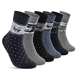 THERMO Socken Damen 39-42 Warme Dicke Wintersocken Damen Baumwolle Frottee 11827 WP (6 Paar 39-42)