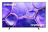 Samsung 43 Zoll Crystal UHD U8075F 4K Smart TV, unglaubliche Farben mit Crystal Processor 4K, Hören Sie alle Lautsprecher mit Q-Symphony, Daten geschützt durch Knox Security und Gaming Hub