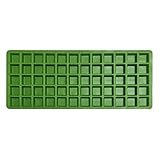 lwxij Eiswürfelbehälter für Gefrierschrank, multifunktional, leicht zu lösen, 60 Fächer, quadratisch, wiederverwendbar, platzsparend, Spezialwerkzeuge und Gadgets für Cocktails, Whiskey, Kaffee, Küche