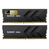 ORICO Raceline Racer DDR4 RAM 32GB (2x16GB) 3200MHz CL16, XMP 2.0 Übertaktung, 1.35V UDIMM Desktop Memory, Kompatibel mit Intel & AMD, Hochleistungs-Gaming Desktop Arbeitsspeicher –Schwarz H400