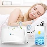 Tragbar Sauerstoffkonzentrator mit akku, 3L/min 35% Sauerstoffgerä für unterwegs sauerstoffkonzentrator tragbar für Zuhause