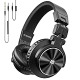 Ortizan Kabelgebundene Over-Ear-Kopfhörer, Studio-Kopfhörer, professionelles 40 kHz Hi-Res-Stereo, Aufnahme von DJ-Kopfhörern, Audio-Monitoren, 1/4 bis 3,5 mm Audio-Klinkenstecker für Aufnahme/Mischen