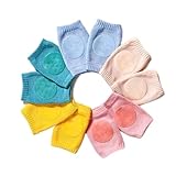LIXSAZSE Baby Knie Stützpolster, Krabbel Ellbogenschützer, elastisch, atmungsaktiv, verstellbar, waschbar, Kinderzubehör, Typ 2, Farbe zufällig