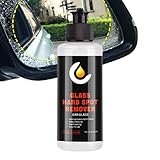 Autoglas Fettfilm Entferner | Sanfter Glasreiniger für Fahrzeuge - Fenster Politur Paste & Langzeit Fleckenentferner für Windschutzscheiben