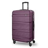REDOLZ großer Hartschalen Check-in Koffer | XL Trolley 48 x 29 x 77 cm aus hochwertigem ABS-Material | Ultra-leicht nur 4,1 kg für Damen & Herren | 4 Doppelrollen & TSA-Schloss (Essentials 16)