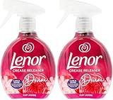 Lenor Crease Release Divine Rubin-Jasmin, 2 x 500 ml, entfernt Falten Eisen