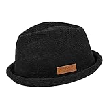 CHILLOUTS Tocoa Hat - Pork Pie Hut Herren/Damen, 100% Polyester, Unisex Sommer Trendhut, Crushable, Adjustable, S-M/L-XL