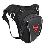 Beintasche Motorrad Oxford Taille Pack Hüfttasche für Herren Frauen Oberschenkel Hintern Hüfte Gürteltasche Reisen Wandern Cyling Tactical Outdoor Sport Tasche