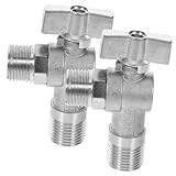 Alipis 2Stücke Wasserhahn Duschventile Kugelhahn Für Gas Warmwasserbereiter Für Heißes Wasser Einfache Installation Langlebig Vielseitig Einsetzbar