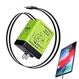 Hitburu Ladegerät | Zweifach Schnellladegerät,Mehrfache einziehbare Steckdosenadapter | Für Laptop Und Handy