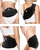 uncn Heizkissen, Wärmegürtel Rücken mit Abnehmbarem Schale, Wiederaufladbar und Tragbar