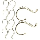 NUOBESTY 10 Stück Teiliges Ohrhaken für Diy Ohrringe Leicht und Komfortabel für Schmuckherstellung und Ohrschmuck zum Basteln Freunden