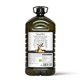 TERRAOLIVE - Natives Bio-Olivenöl extra, Speiseöl, Olivenöl, glatter Körper, aus Spanien, Montes de Toledo, recycelter PET-Behälter - 5L