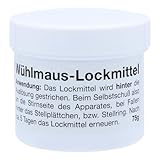 Agrarflora Wühlmauslockmittel 75g, Lockstoff für Wühlmausschussfallen & Wühlmausschussgeräte - zuverlässiges Lockmittel für Wühlmaus-Zangenfallen & Schlagfallen - Wühlmauslockstoff, Wühlmausabwehr