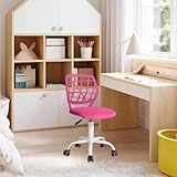 FurnitureR Kinderstuhl Schreibtisch Höhenverstellbar, bunter ergonomischer Jugendstuhl mit Rückenlehne und Armlehnen, Kinderstuhl mit 5 Rädern, für Kinder 3-10 Jahre alt, maximale Belastung 100 kg