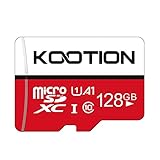 Kootion 128GB SD Karte Class 10 Micro SD Card 128G Speicherkarte MicroSDXC Mini Memory Card Klasse 10(A1 UHS-I U1) Speicher für Kameras Handy Tablets Android Smartphones