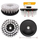 2pc Electric Bohrer Bohrbürste Rotationswerkzeug Entstaubung