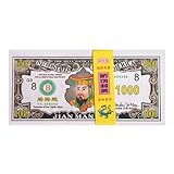 Celuicion Chinesische Grabwährung, Spirituelles Geld zum Verbrennen für Geister, Opfergaben für Beerdigungen und Geisterfest