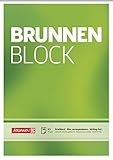 Brunnen Briefblock / Schreibblock / Der Brunnen Block (A5, blanko, 50 Blatt, 70 g/m²)