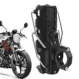 Kustimantu Motorradgetränkehalter, Tassenhalter für Motorrad | Einstellbare Größe Fahrräder Rahmen Wasserflaschen Käfig - Becherhalter für 1,26-3,15 Zoll Durchmesserflaschen