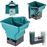 KADAX Handstreuer 3L, Düngerstreuer für Ausbringen von Rasendünger, Rasensamen, Rasenkalk, Streusalz und Saatgut, Hand Streuer, universal Streugerät