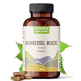 Brennnessel Wurzel Kapseln – 1.600 mg Extrakt täglich (10:1, entspricht 16.000 mg Rohwurzel) – 120 Stück (1-Monatsvorrat) – vegan & hochdosiert | Dorado Superfoods®