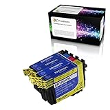 OCProducts Wiederaufbereitete Tintenpatronen, Ersatz für Epson 202 202XL, für XP-5100 WF-2860, 4 Stück