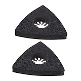 Ciieeo 1 Satz Triangular Sanding Discs Praktische Schleifscheiben für Präzises Arbeiten Engen Ecken Langlebig mit Starkem für Detail Schleifarbeiten