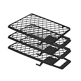 3 Stücke Abstreifgitter, Abtropfgitter, Farbabstreifer, Abtropfgitter für alle Arten von Hausdekorationen, Bauprojektdekorationen und Malerarbeiten im Freien,schwarz