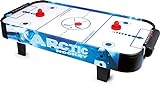 small foot Air-Hockey-Spieltisch aus Holz und Kunststoff, mit einem Puk und zwei Schlägern, ab 5 Jahren, 9878, 108 x 52 x 24 cm