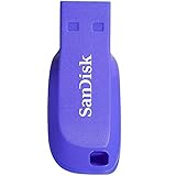 SanDisk 16 GB Cruzer Blade USB Flash Drive - Electric Blue